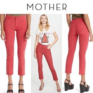 Mother The Dazzler High Waist Ankle Jean